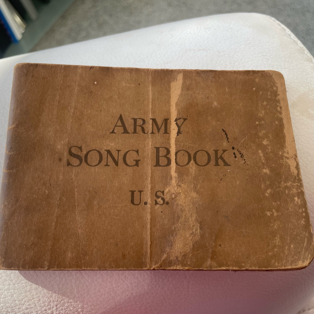 Vintage Army Song Book